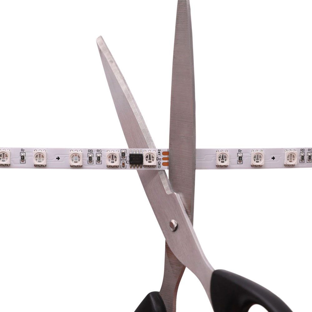 WS2811 DC24V SMD5050 72LEDs/m 8mm Flexible Addressable RGB LED Strip Light 5m/16.4ft WS2811 DC24V SMD5050 72LEDs/m 8mm Flexible Addressable RGB LED Strip Light 5m/16.4ft